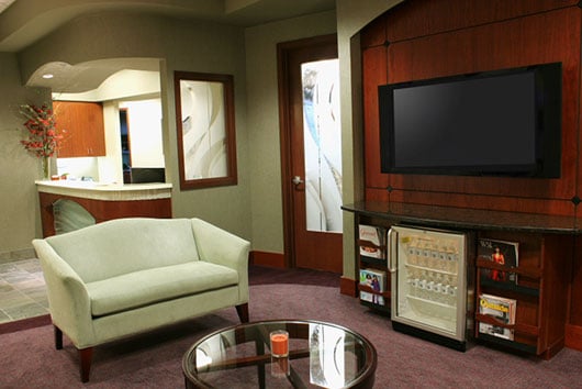 Photo of our North Seattle office waiting room