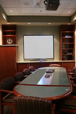 Photo of our North Seattle office conference room